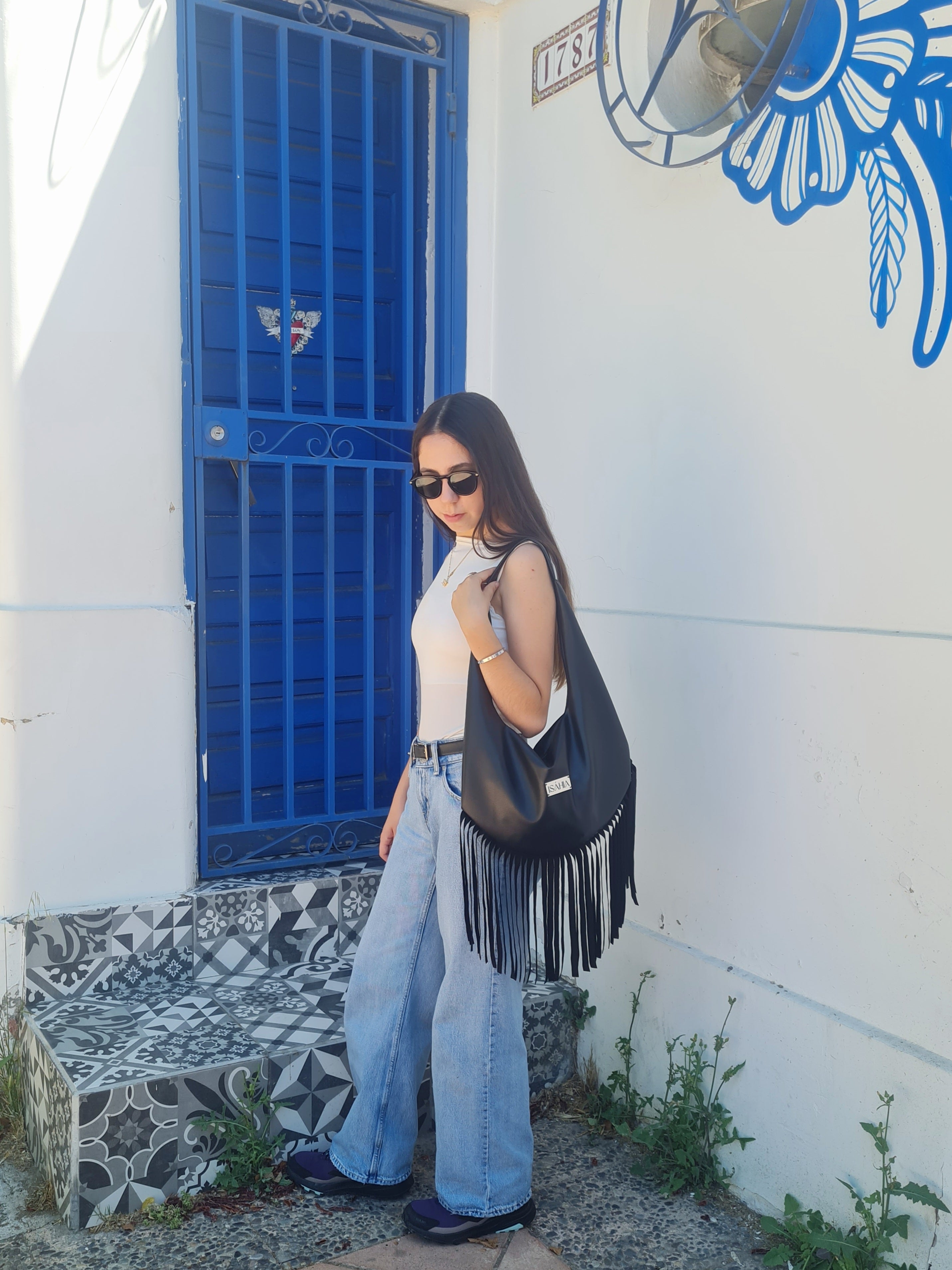 Cleo bag flecos